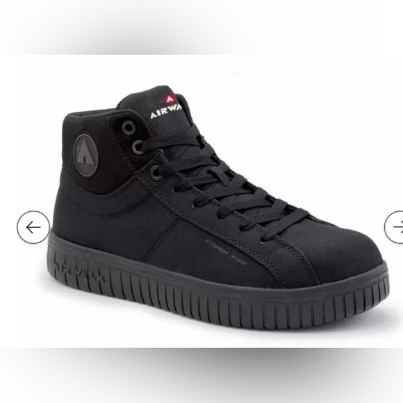 Airwalk Other - Airwalk Mens Deuce Mid Composite Toe Safety Shoe - Black 12 Extra wide